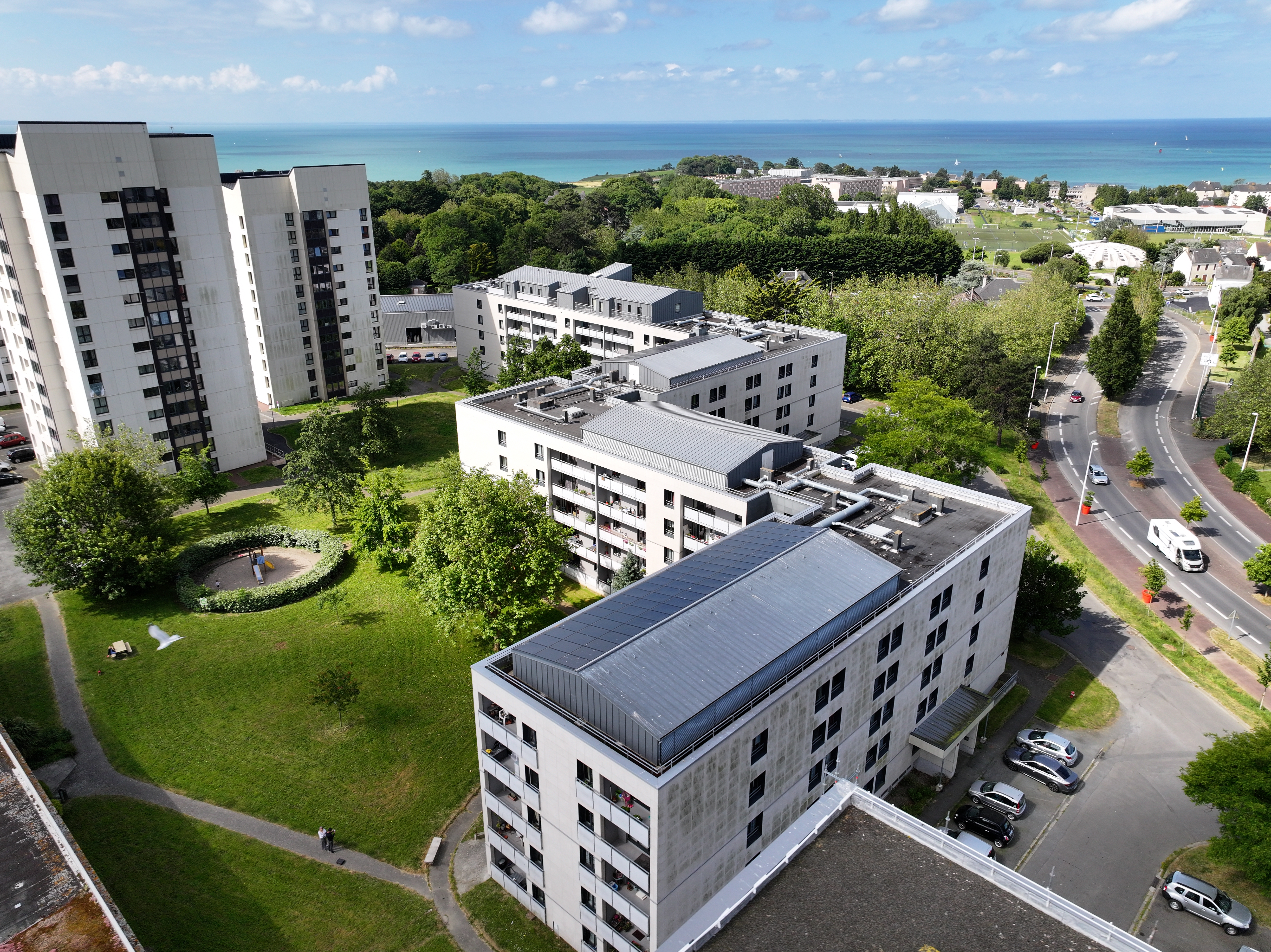 Résidence de la SA HLM Coutances Granville